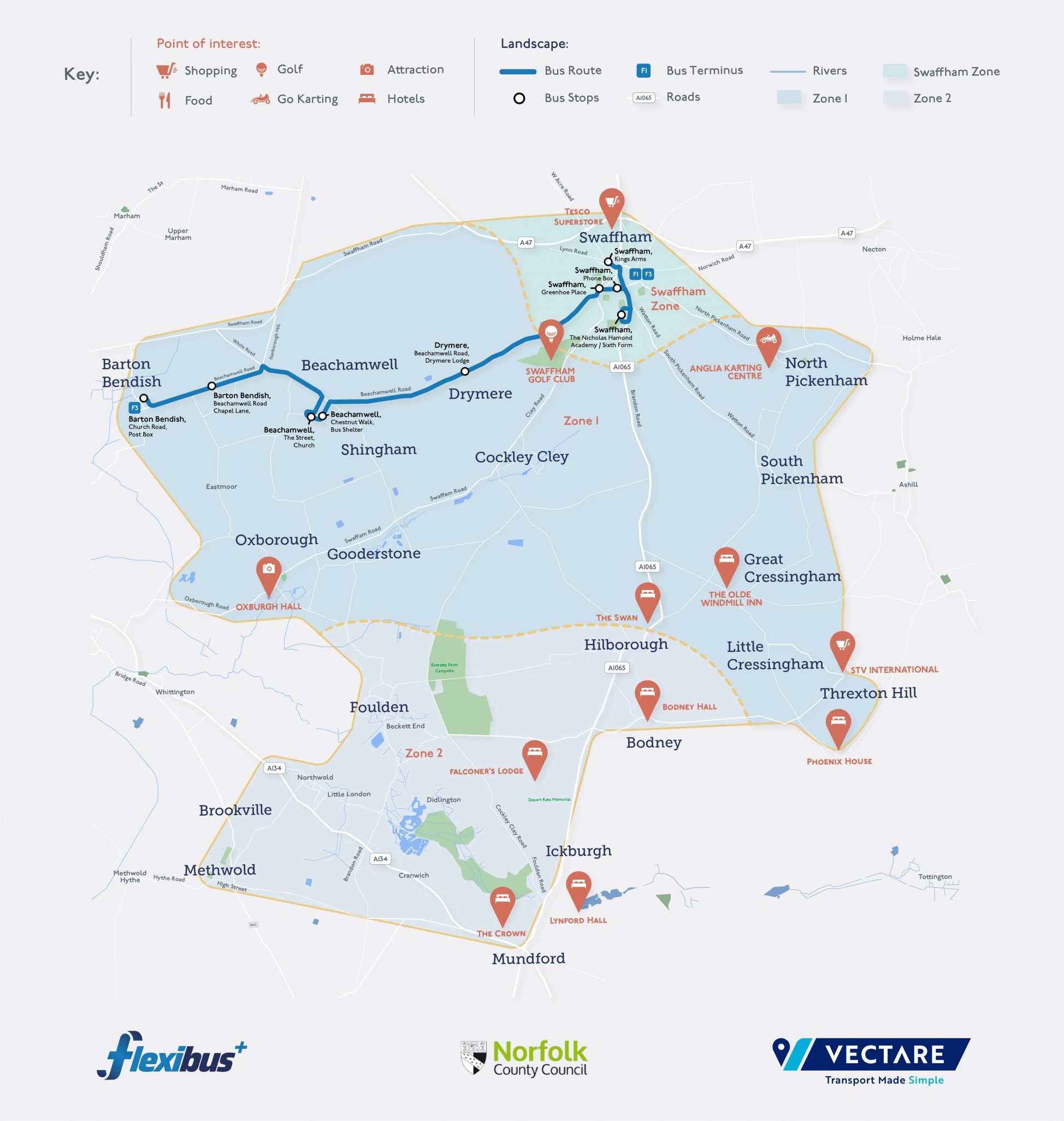 flexibus+ zone map